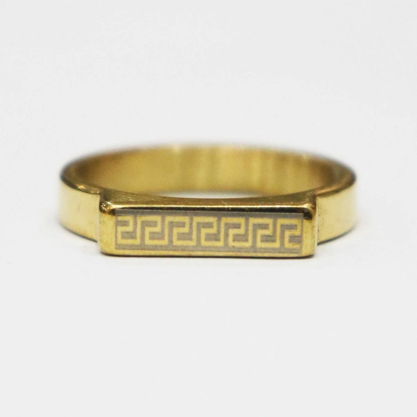Greek Signet Ring - GEN Z JEWELRY