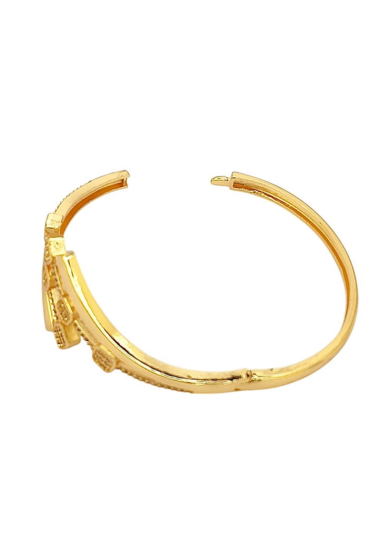 Modern Golden Square Sparkle Bracelet - GEN Z JEWELRY