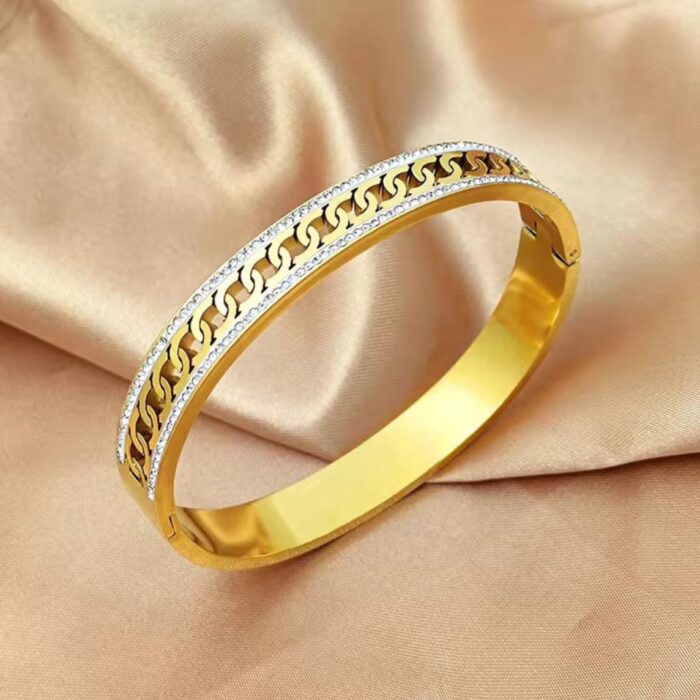 Stainless Steel chain Link Bracelet - GEN Z JEWELRY