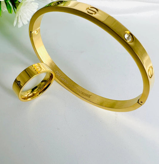 Cartier ring and bracelet Combo