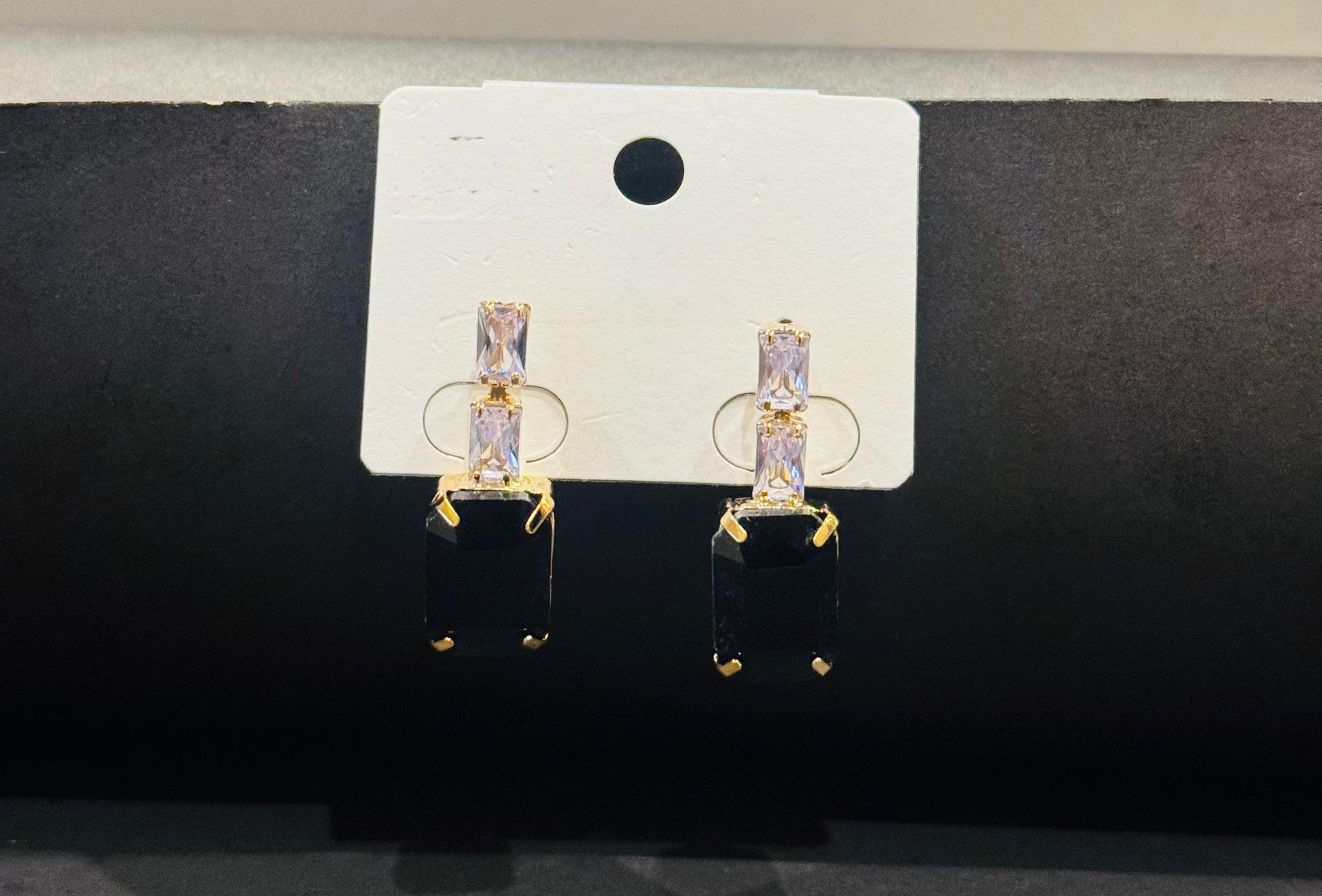 Midnight Glam Drop Earrings - GEN Z JEWELRY