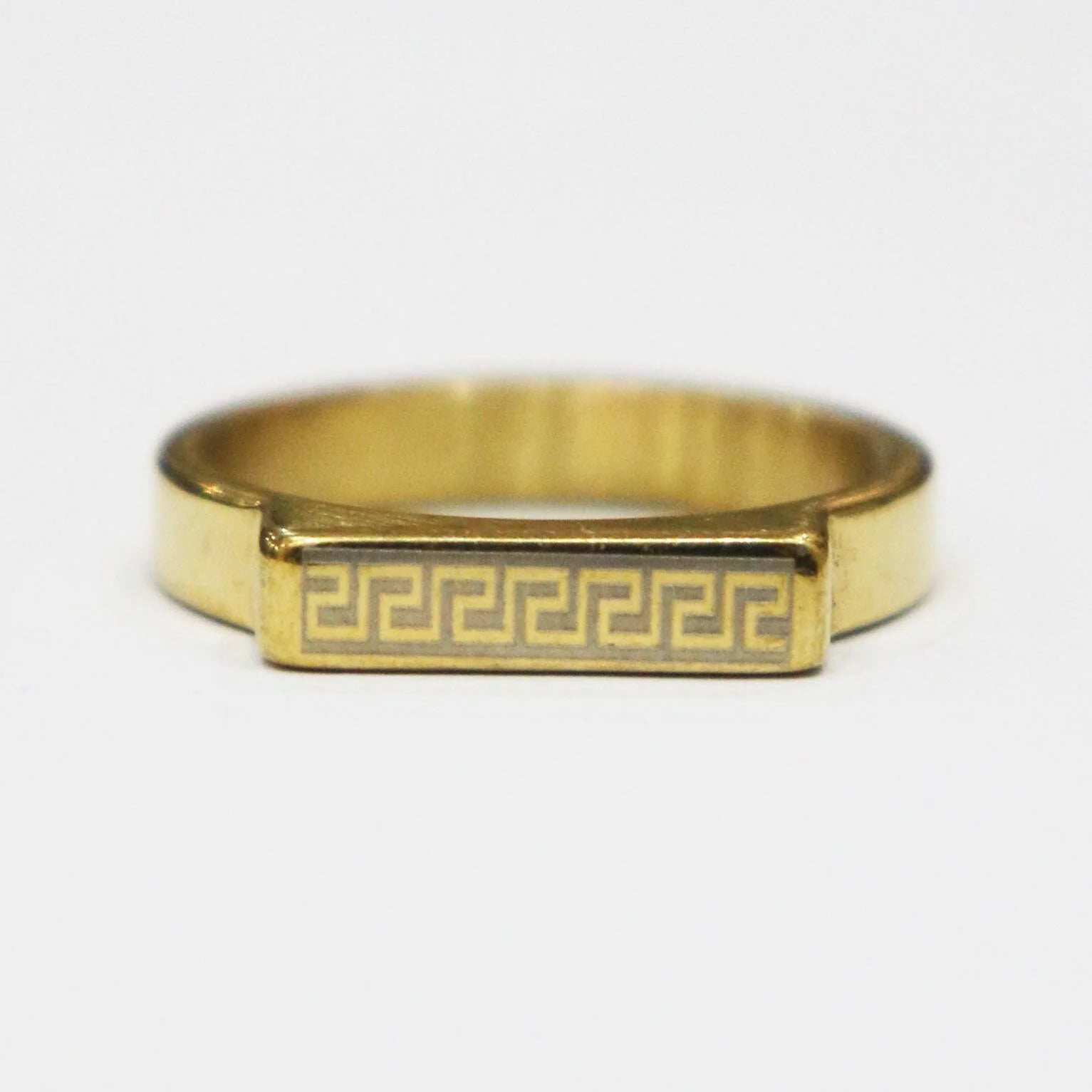 Greek Signet Ring - GEN Z JEWELRY