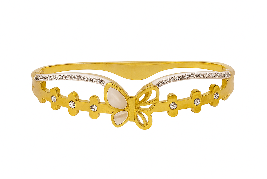 Golden Butterfly Sparkle Bracelet - GEN Z JEWELRY