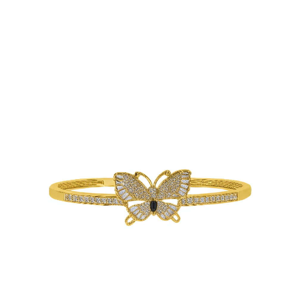 Gold Serenity Butterfly Bracelet - GEN Z JEWELRY
