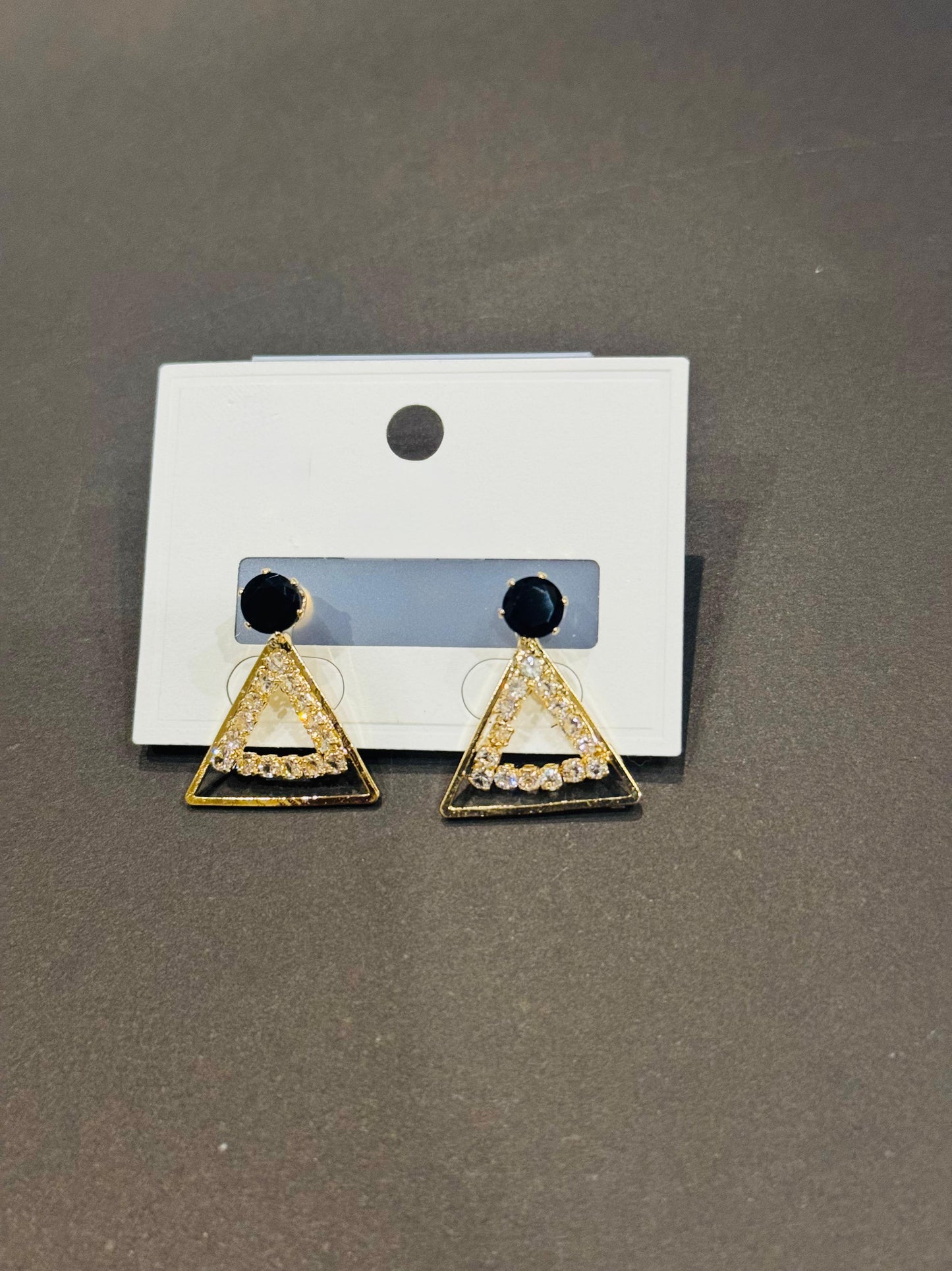 Glamorous Geometric Triangle Earrings - GEN Z JEWELRY
