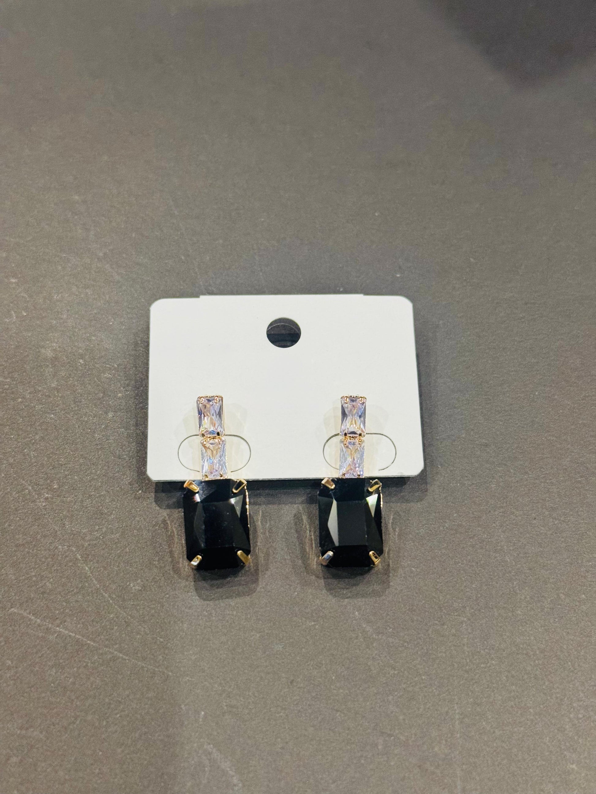 Midnight Glam Drop Earrings - GEN Z JEWELRY