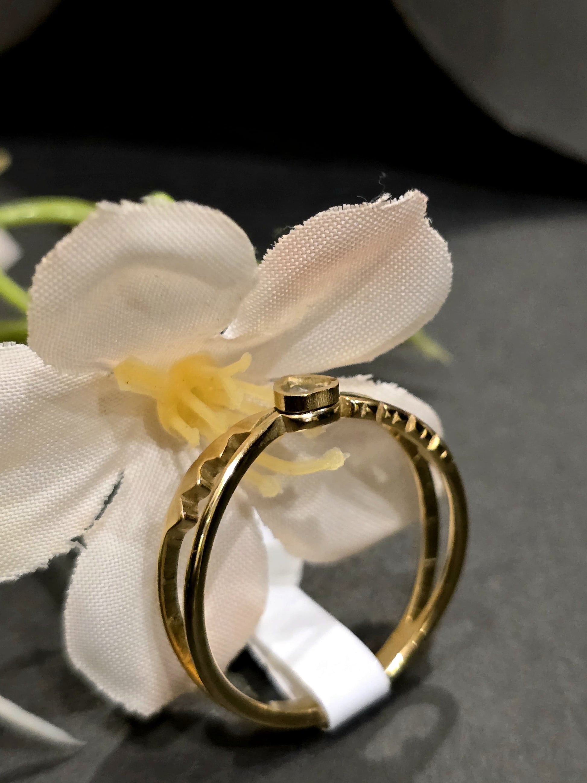 Golden Heartbeat Ring - GEN Z JEWELRY