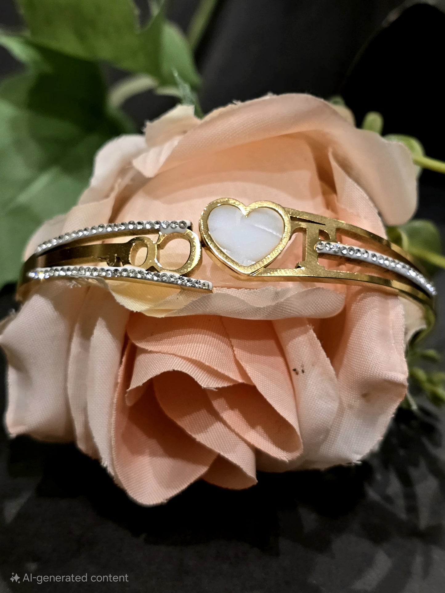 Golden Heart Charm Bracelet - GEN Z JEWELRY