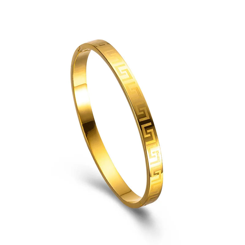 Premium Gold-Plated Bangles - GEN Z JEWELRY