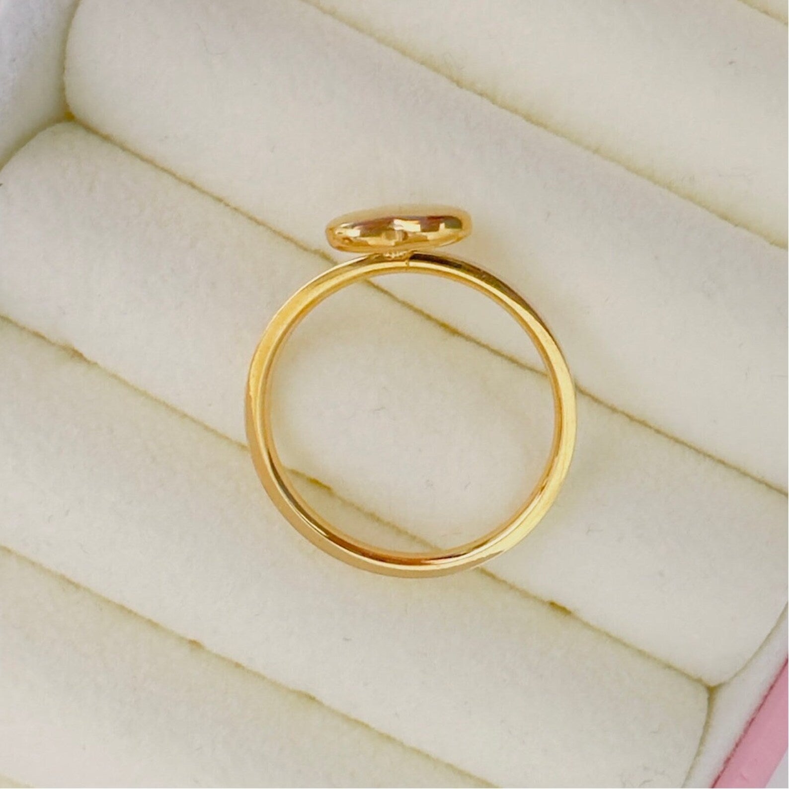 Stainless Steel Heart Ring Gold  Ring - GEN Z JEWELRY
